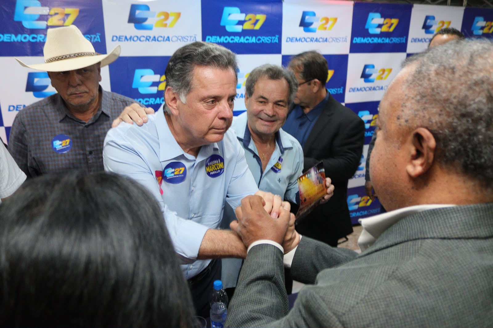 DC lança pré-candidaturas e reafirma apoio a Marconi Perillo na disputa pelo Governo de Goiás