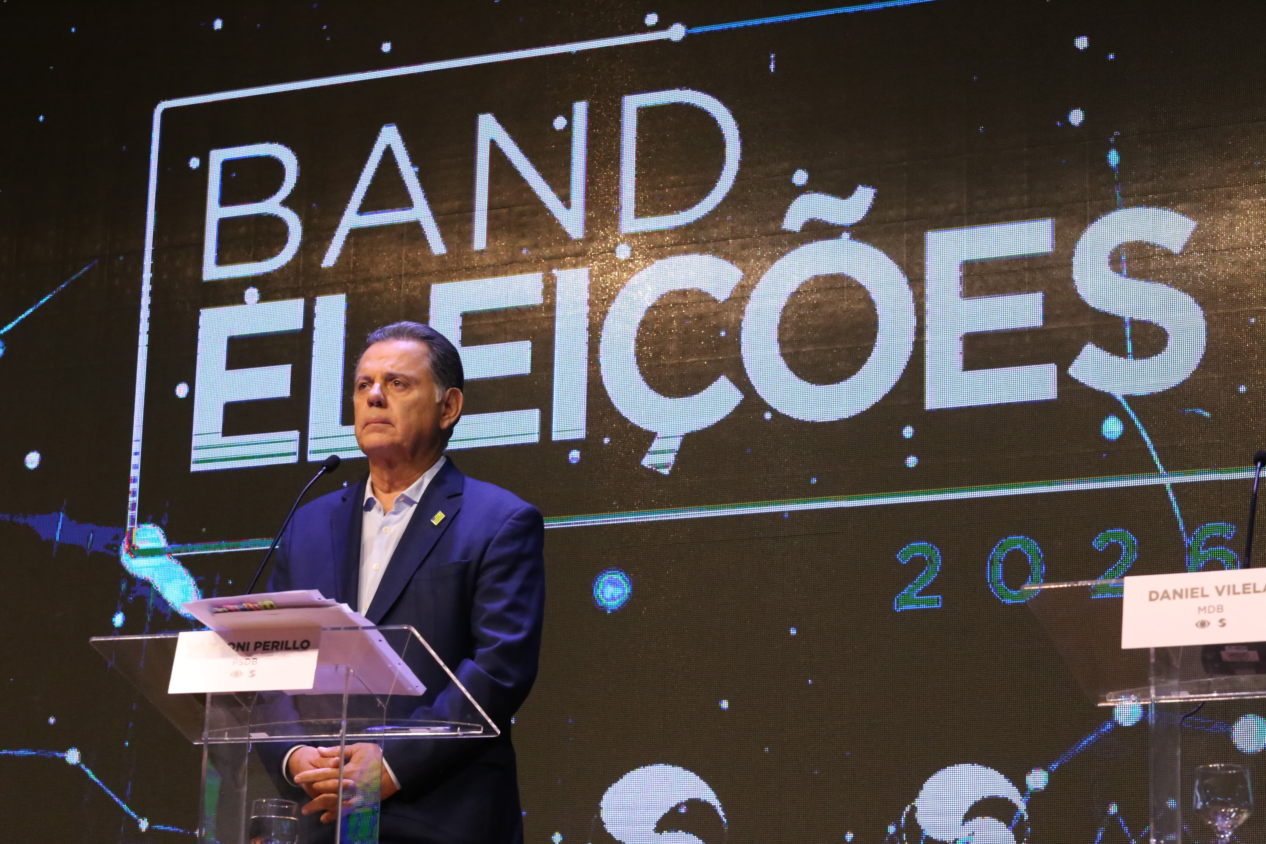 Saúde hoje é um caos”, diz Marconi ao apresentar propostas durante debate