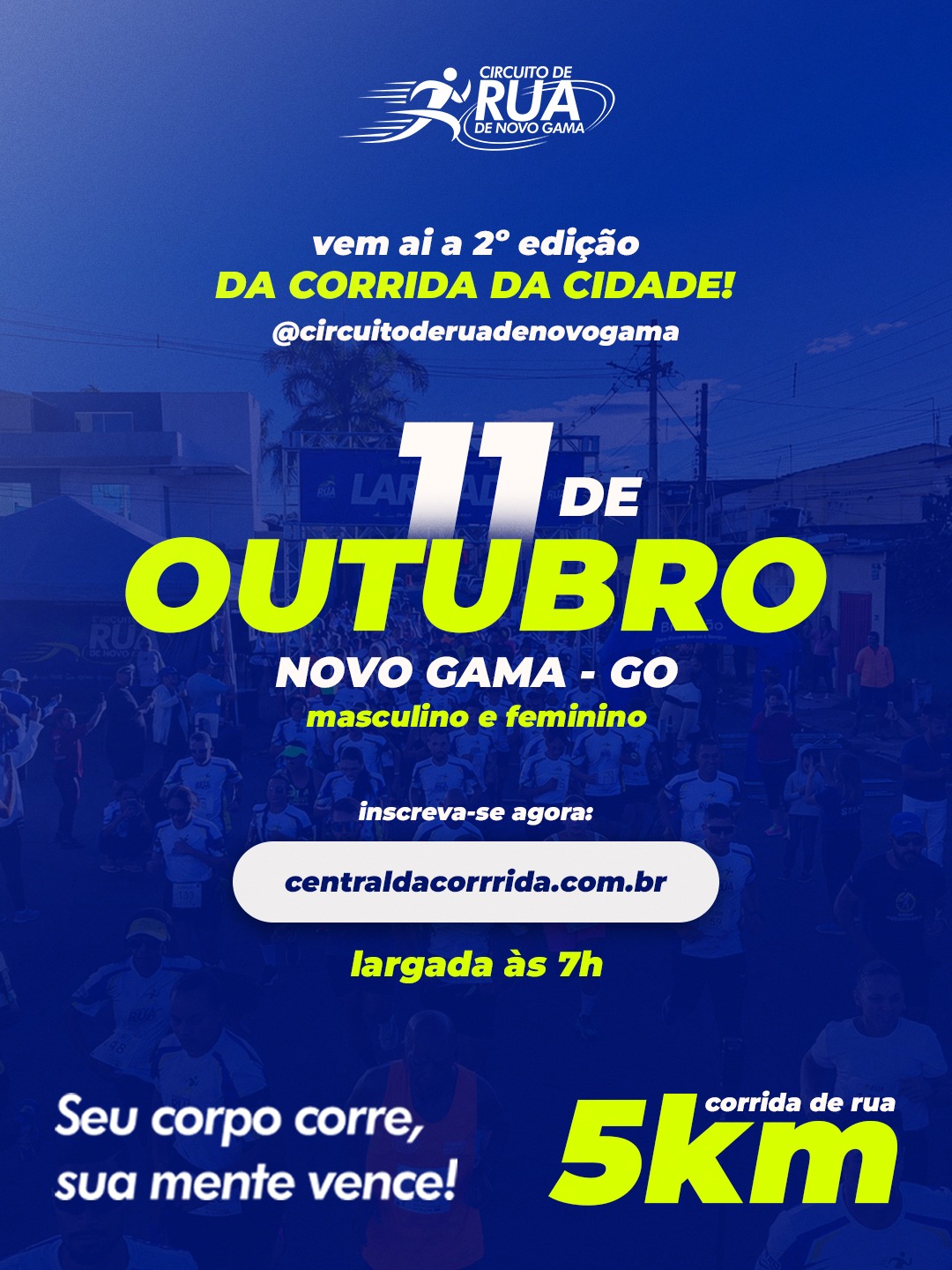 VEM AÍ A 2ª EDIÇÃO DO CIRCUITO DE RUA DE NOVO GAMA!